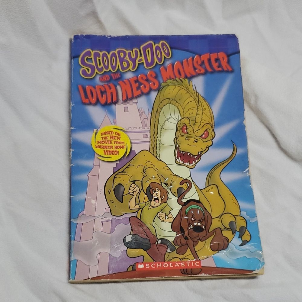 🌎5/$10🌏 Scooby-Doo And The Loch Ness Monster Paperback Scholastic Book